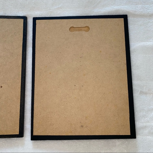 Didier Lourenco Set of 2 Wooden Wall Paintings - Picture 11 of 11